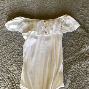 off the shoulder bodysuit